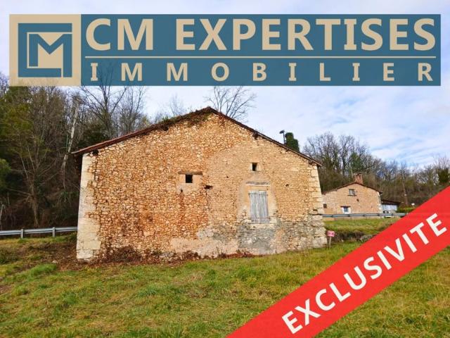 EXCLUSIVITÉ – MAISON EN PIERRE AU BORD DE L’ISLE – NON INONDABLE