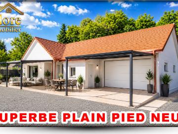 EXCLUSIVITE ! MAISON INDIVIDUELLE DE STANDING PLAIN PIED NEUVE