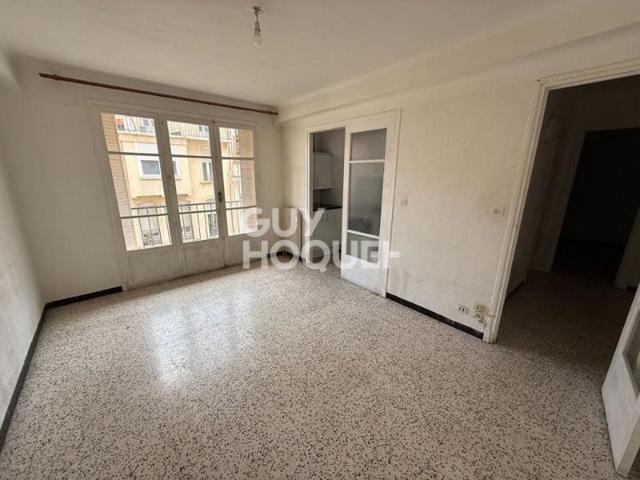Appartement F2 avec balcon et cave EXCLUSIVITÉ A vendre à PERPIGNAN 66000 Secteur LYCEE ARAGO