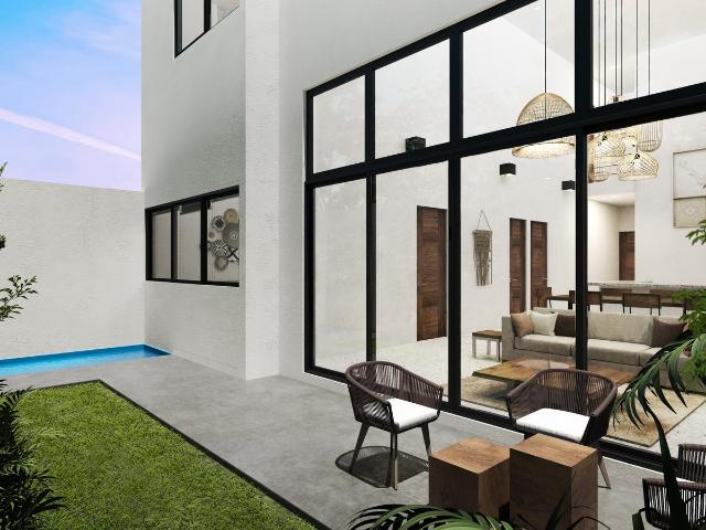 Exclusividad y Dise?o en el Coraz?n de Playa. Casa de Doble Altura 3 Rec con Alberca Privada