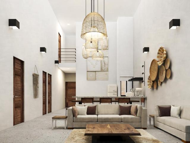 Exclusividad y Dise?o en el Coraz?n de Playa. Casa de Doble Altura 3 Rec con Alberca Privada