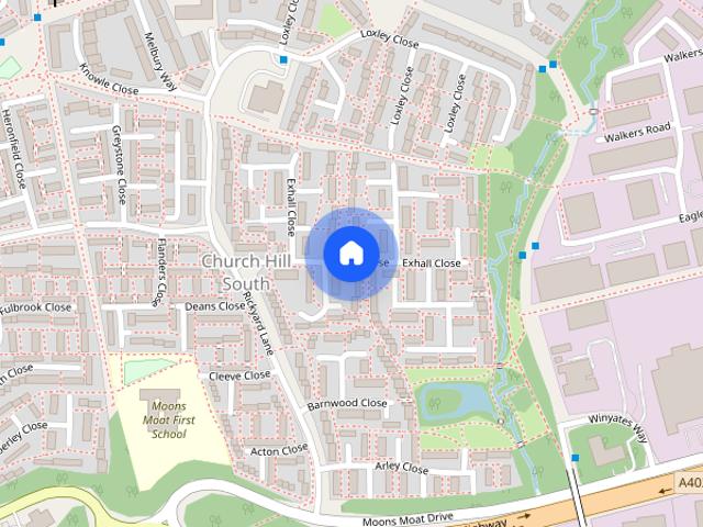 Exhall Close, Redditch