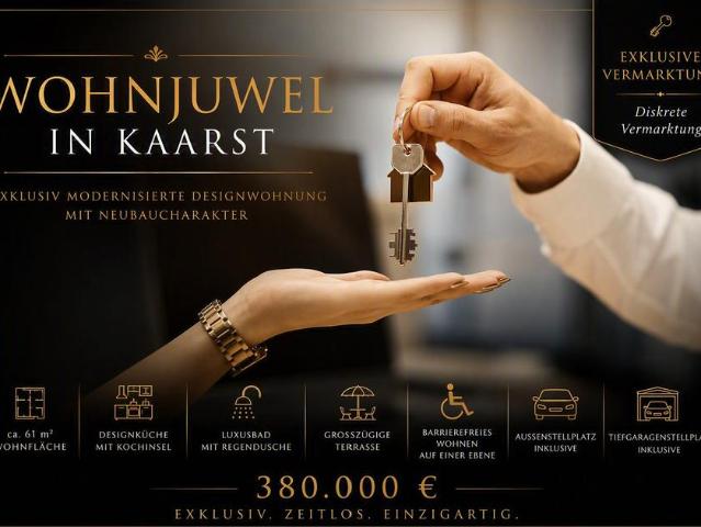 Exkl. modernisierte Designwohnung mit Terrasse, Stellplatz & TG