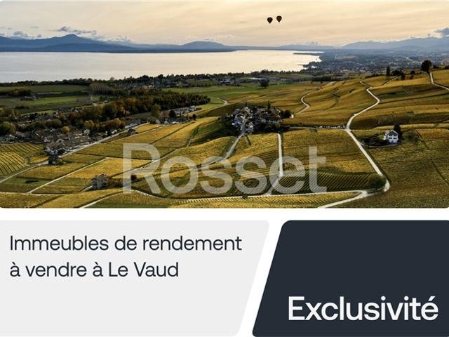Exklusiv – 4 Wohngebäude – Rendite von 5% – Waadt