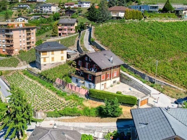 EXKLUSIV 2 ½ Zimmerwohnung im Erdgeschoss in Veyras