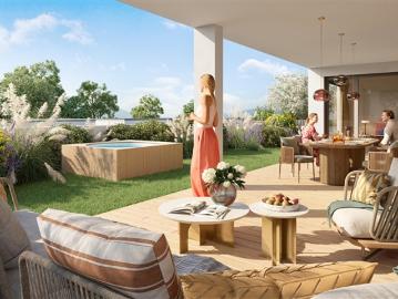 EXKLUSIV Dachterrassenwohnung mit EIGENGARTEN am Dach 5 Zimmer!