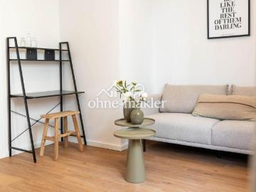 Exklusiv möblierte 2 Zimmer Wohnung mit Balkon und Gartennutzung All inkl