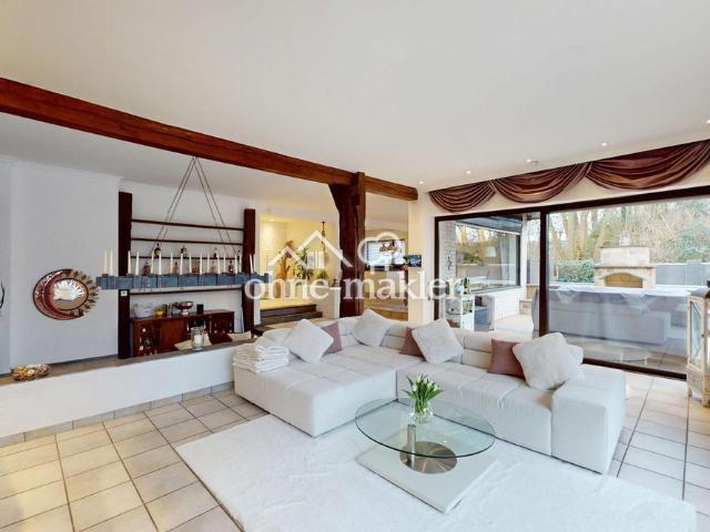 Exklusiv möblierte Bungalowwohnung mit Garten & Terrasse – 142 m² Wohnen auf Zeit nahe Düsseldorf