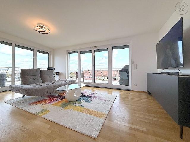 Exklusiv möblierte Wohnung mit Internet, Dachterrasse und Stellplatz nahe Nürnberger Hauptbahnhof