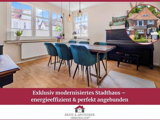 RESERVIERT: Exklusiv modernisiertes Stadthaus energieeffizient & perfekt angebunden