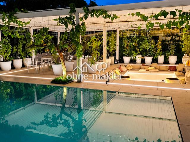 Exklusiv #Provisionsfrei# Neubau Kfw 55 MFH vollmöbliert 2 Pools, Gym, Sauna, Koi Teich