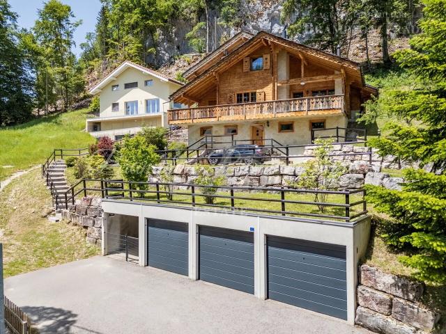 Exklusiv & Seltenes Angebot in St Cergue | Charaktervolles Chalet in erstklassiger erhöhter Lage