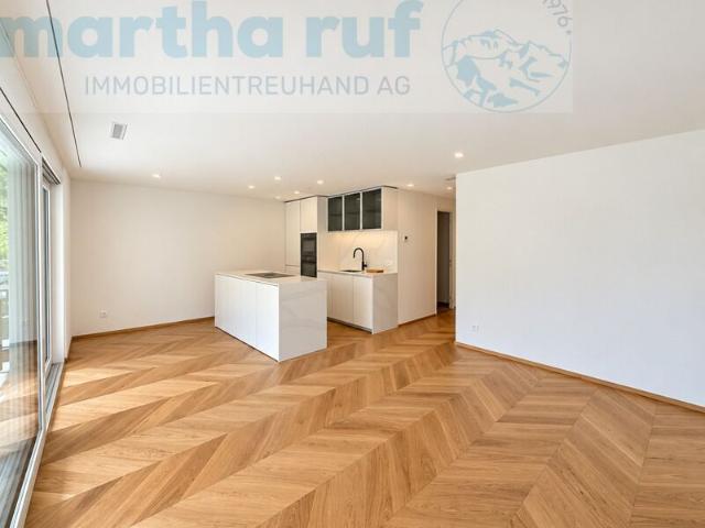 Exklusive 3.5 Zimmer Wohnung mit Garten Modern und hochwertig