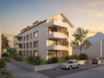 Exklusive 3 1/2 Zimmer Maisonette Wohnung inklusive 1 Autoeinstellplatz in Allschwil