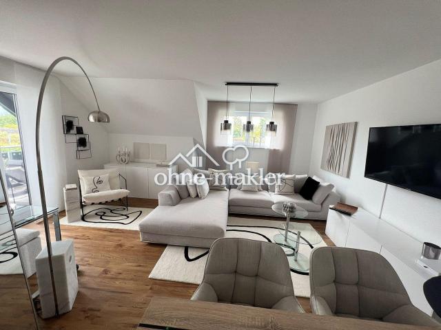 Erstbezug Toplage CR: Exkl. Neubau 3 Zi Whg auf 2 Ebenen m. EBK, Terasse, 2 Bäder, Garage