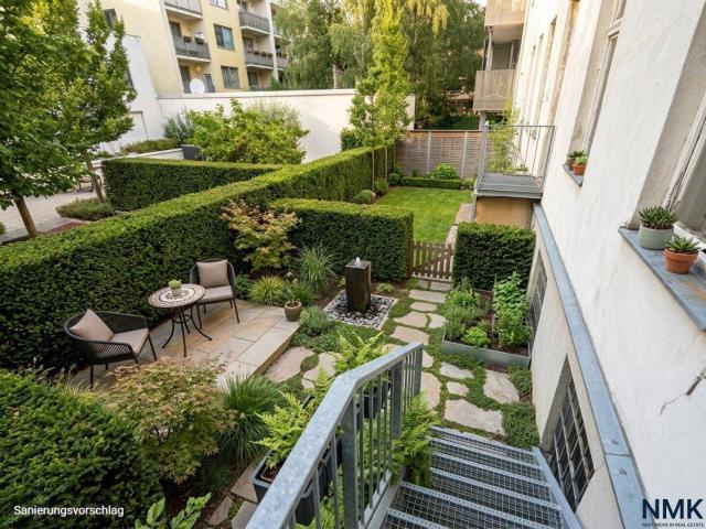 Exklusive 3 Zimmer Gartenwohnung mit Terrasse & Eigengarten – Wohnen im Grünen mitten in Wien