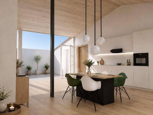 Exklusive 3 Zimmer Dachgeschoss Wohnung mit 2 großen Terrassen, inklusive Küche Erstbezug