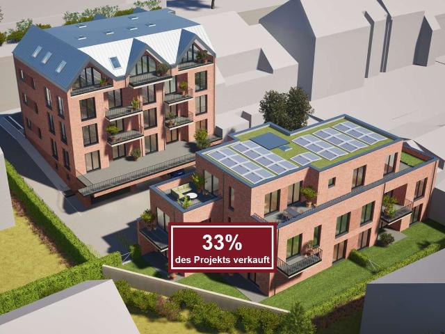 Exklusive 3 Zimmer Neubau Dachgeschosswohnung mit besonderem Charme in Neuss!