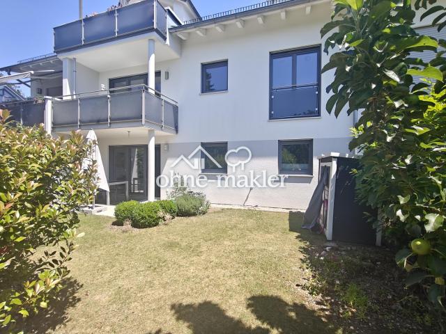 Exklusive 3 Zimmer Wohnung auf 2 Etagen mit Garten und Balkon in Neubiberg