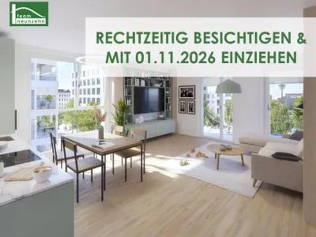 Exklusive 3 Zimmer Wohnung im Village im Dritten Balkon, urbaner Lifestyle & Naherholung vor der Haustüre