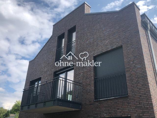 Exklusive 3 Raum Neubau Maisonette Wohnung in geh. Ausstattung mit EBK, Balkon und Waldblick