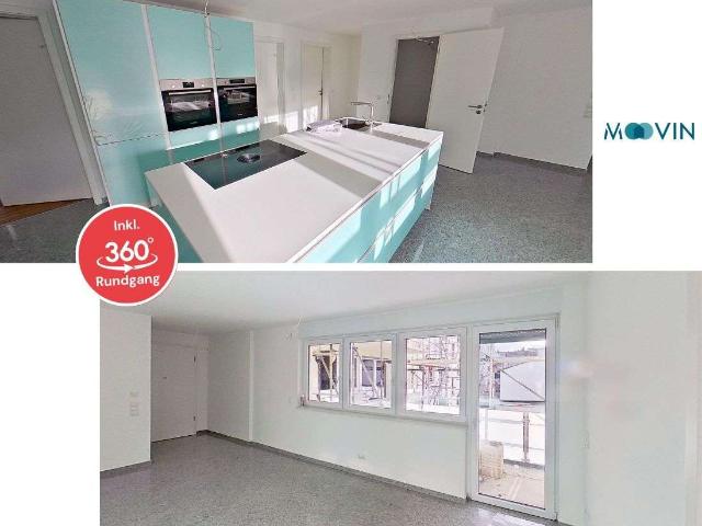 Exklusive 3 Raum Wohnung mit hochwertiger EINBAUKÜCHE und BALKON in zentraler und ruhiger Wohnl.