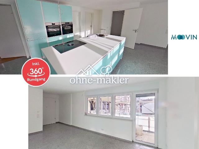 Exklusive 3 Raum Wohnung mit hochwertiger EINBAUKÜCHE und BALKON in zentraler und ruhiger Wohnlage