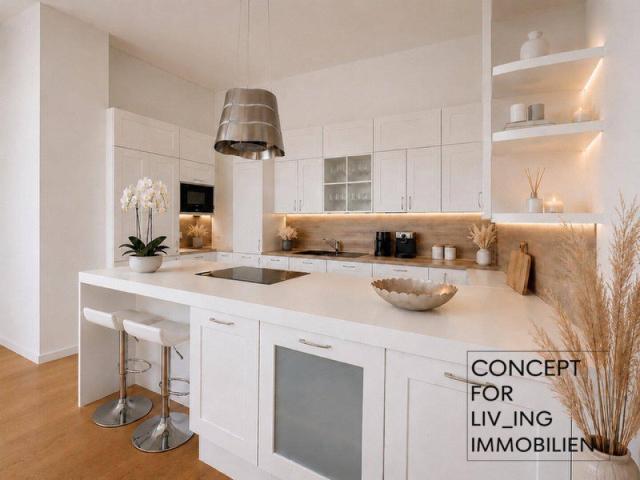 Exklusive 103m2 3 Zimmer Wohnung in traumhafter Parkanlage