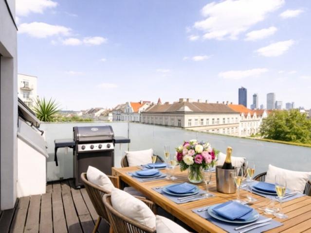 EXKLUSIVE 137 M² DG MAISONETTE MIT 2 TERRASSEN & WEITBLICK – PERFEKT FÜR ANSPRUCHSVOLLE PAARE IM 2. BEZIRK