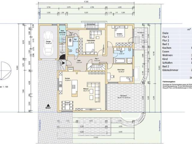 Exklusive 146‑qm‑Wohung mit großem Gartenanteil – Investor Chance