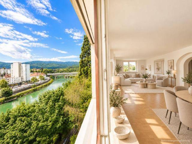 Exklusive 150 m² Wohnung mit Panoramablick im Zentrum von Villach