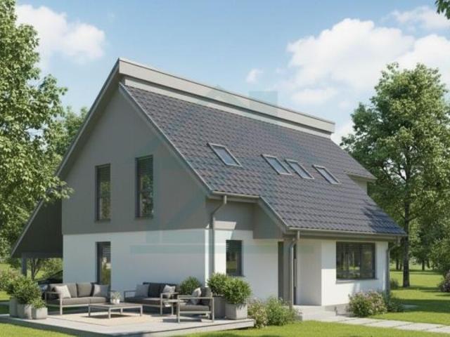 Exklusive 170 m² Stadtvilla mit Carport inkl. 600 m² Grundstück in Hermsdorf