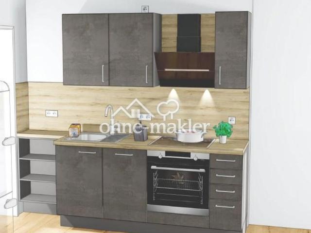 Exklusive 1 Zimmer Wohnung mit Einbauküche und Balkon