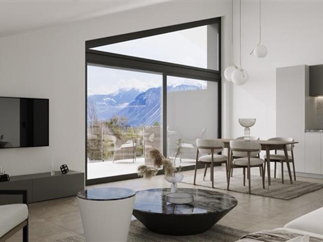 Luxuriöses Penthouse mit 3,5 Zimmern im Herzen von Crans Montana als Hauptwohnsitz
