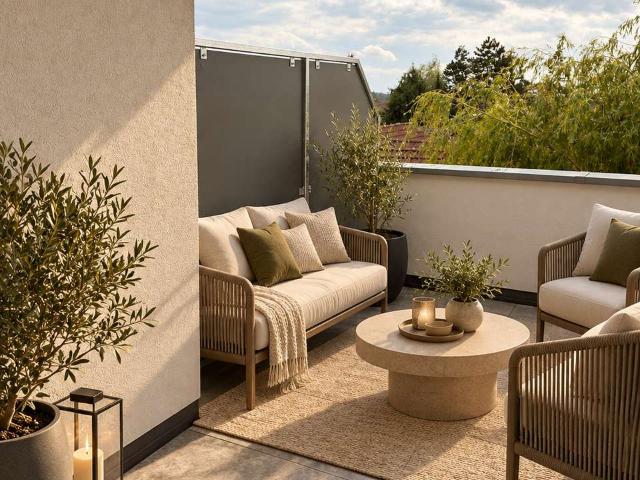 Exklusive 2,5 Zimmer Neubauwohnung mit Traumterrasse und Panoramablick