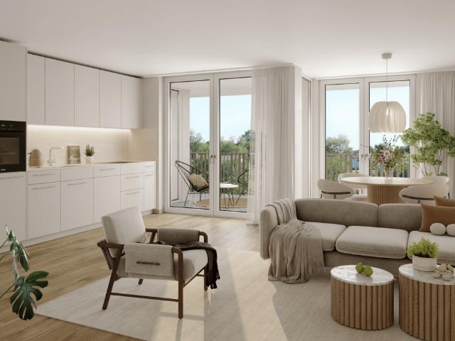 Exklusive 2.5 Zimmer Neubauwohnung im Eigentumsstandard