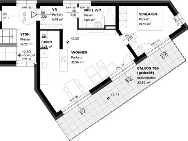 Exklusive 2 Zimmerwohnung Stiftsblick Aigen im Mühlkreis Großzügiger Außenfläche