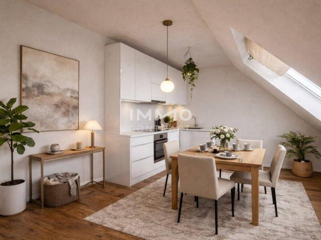 PROVISIONSFREI! Exklusive 2 Zimmer DG Wohnung mit Weitblick und außergewöhnlichem Lichteinfall
