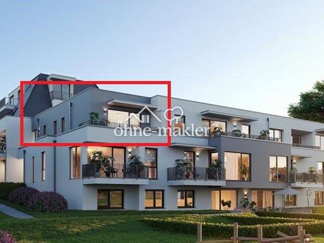 Exklusive 2 Zimmer Neubau Wohnung mit Balkon in Siegburg Kaldauen