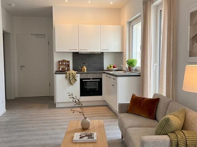 Exklusive 2 Zimmer Neubauwohnung im 1.OG | Erstbezug | Balkon | Einbauküche | Nähe Gemini Plaza
