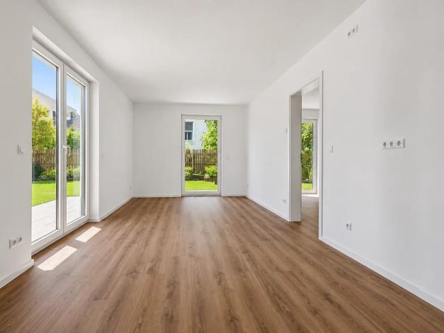 Exklusive 2 Zimmer Neubauwohnung mit Garten in Trudering