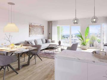 50 99m² von 2 4 Zimmerwohnungen mit Küche & Balkon in Graz Nähe Messe