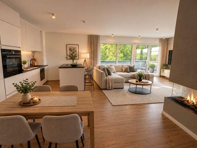 Exklusive 2 Zimmer Penthouse Wohnung mit eigenem Aufzug und großzügiger Dachterrasse