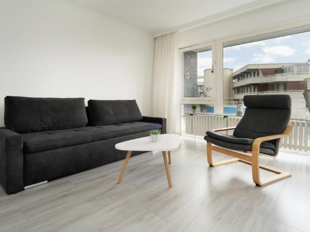 Exklusive 2 Zimmer Wohnung in Grömitz mit Südwestbalkon, Garage und moderner Ausstattung – stilvolle Mietwohnung nahe Strand, Promenade und Yachthafen