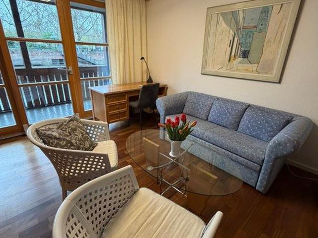 Exklusive 2 Zimmer Wohnung mit Balkon über der Pegnitz