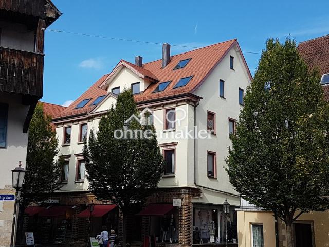 Exklusive 2 Zimmer Wohnung mit Terrasse und EBK im Zentrum von Rottenburg