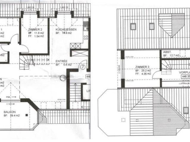 Exklusive 4.5 Zi Maisonette Dachwohnung, nahe S Bahn