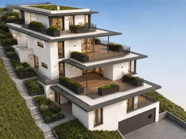 Exklusive 4.5 Zimmer Terrassenwohnung mit Panorama in Beringen