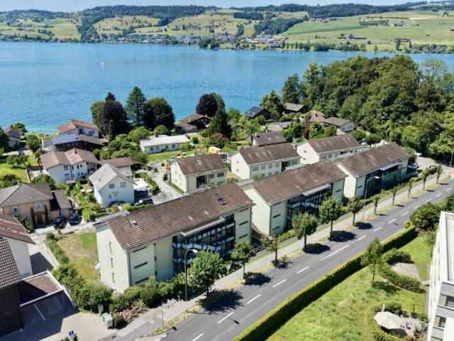Exklusive 4.5 Zimmer Wohnung in Greppen Wohnen mit See und Bergblick