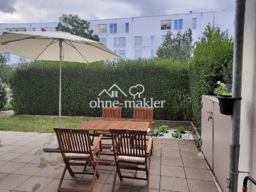 Kalbach-Riedberg - Terrasse, Ausgestattete Küche